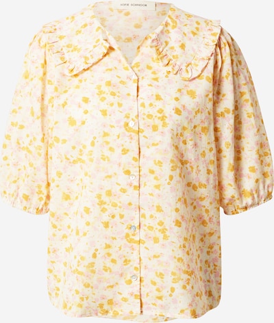 Bluză 'KENDRA' Sofie Schnoor pe galben / galben pastel / roz, Vizualizare produs