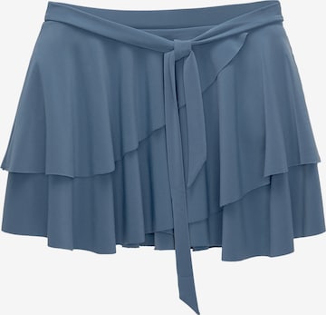 Pull&Bear Rok in Blauw: voorkant