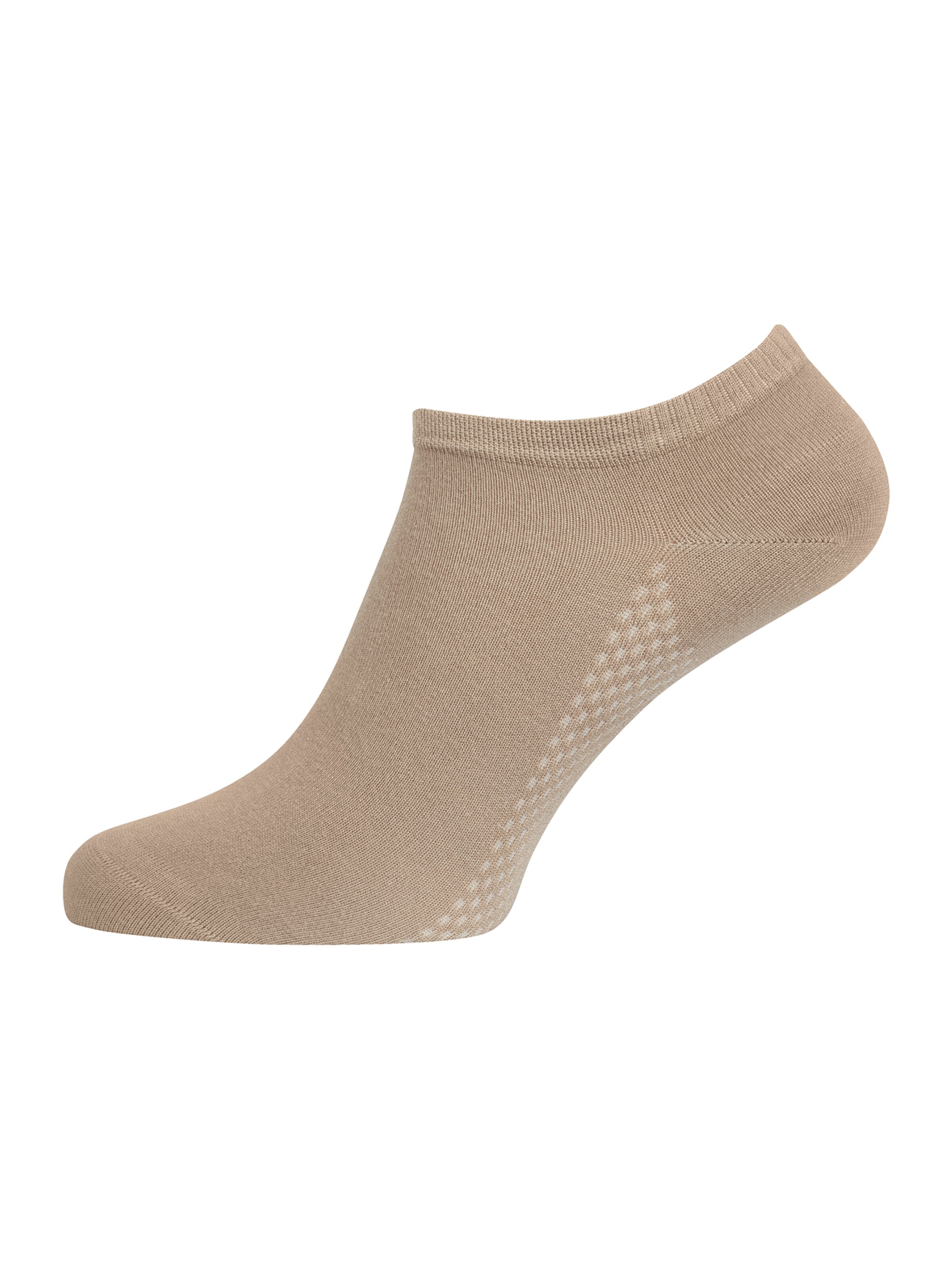 Nur Die Ankle socks ' Bambus ' in Beige