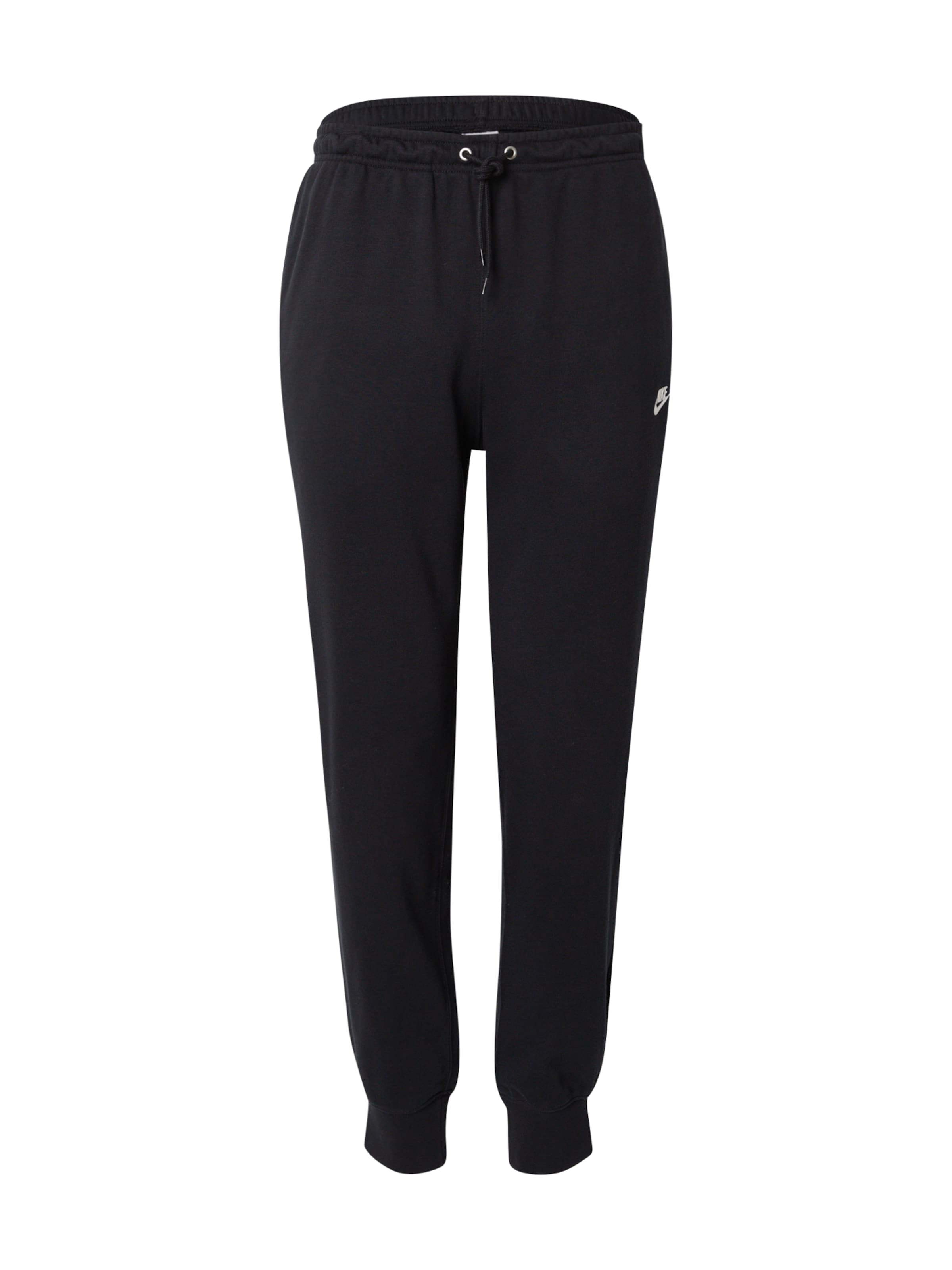 Nike Sportswear Tapered Byxa &#x27;Club Fleece&#x27; i svart: framsida