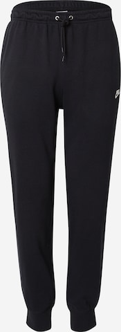 Nike Sportswear Tapered Nadrág 'Club Fleece' - fekete: elől