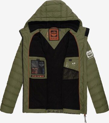 Veste d’hiver 'Zaharoo' STONE HARBOUR en vert