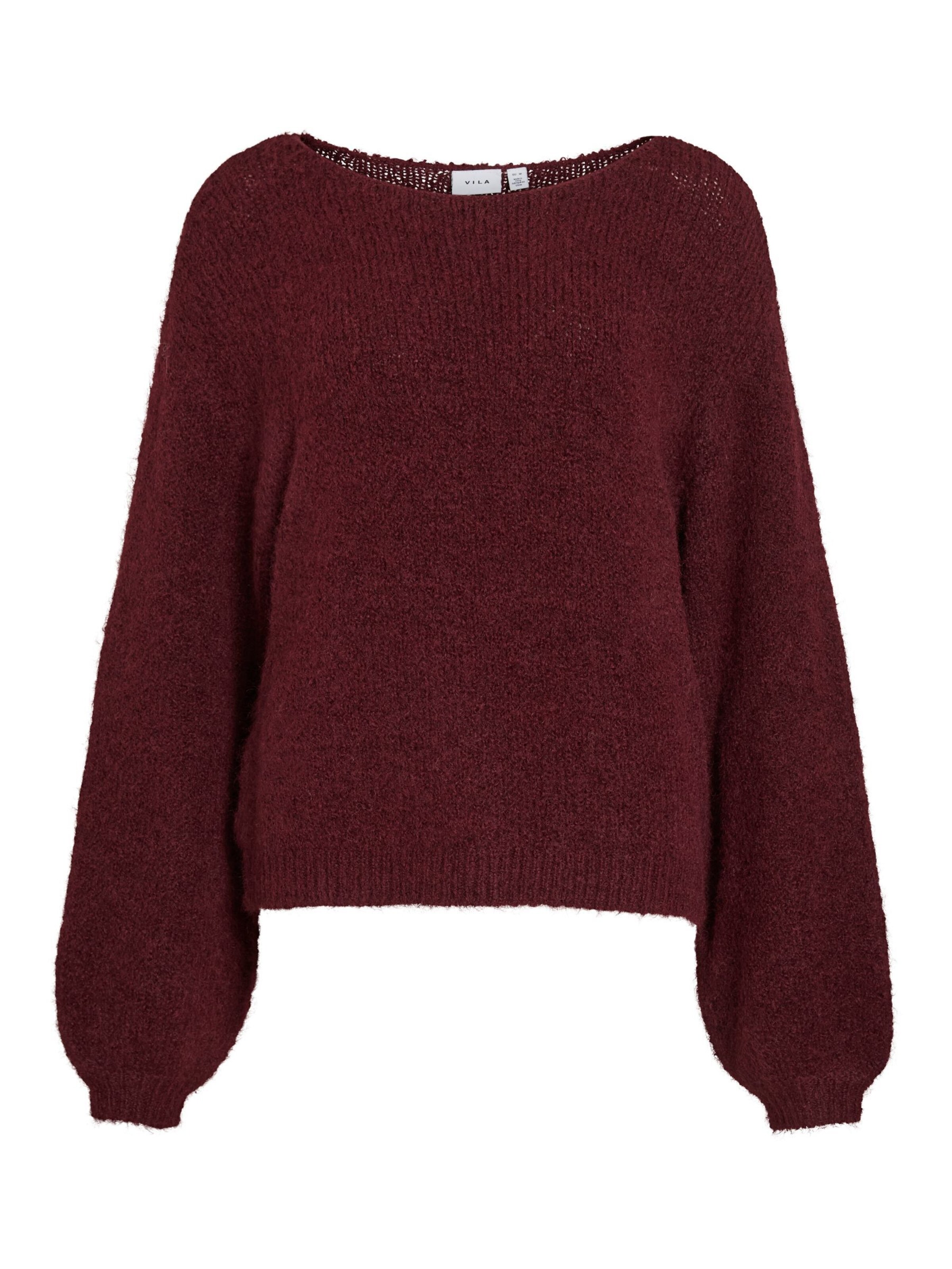 VILA Pullover 'VIMarley' i rød: forside