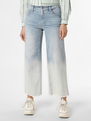 Cambio Wide leg Jeans 'Celia' in Blauw: voorkant