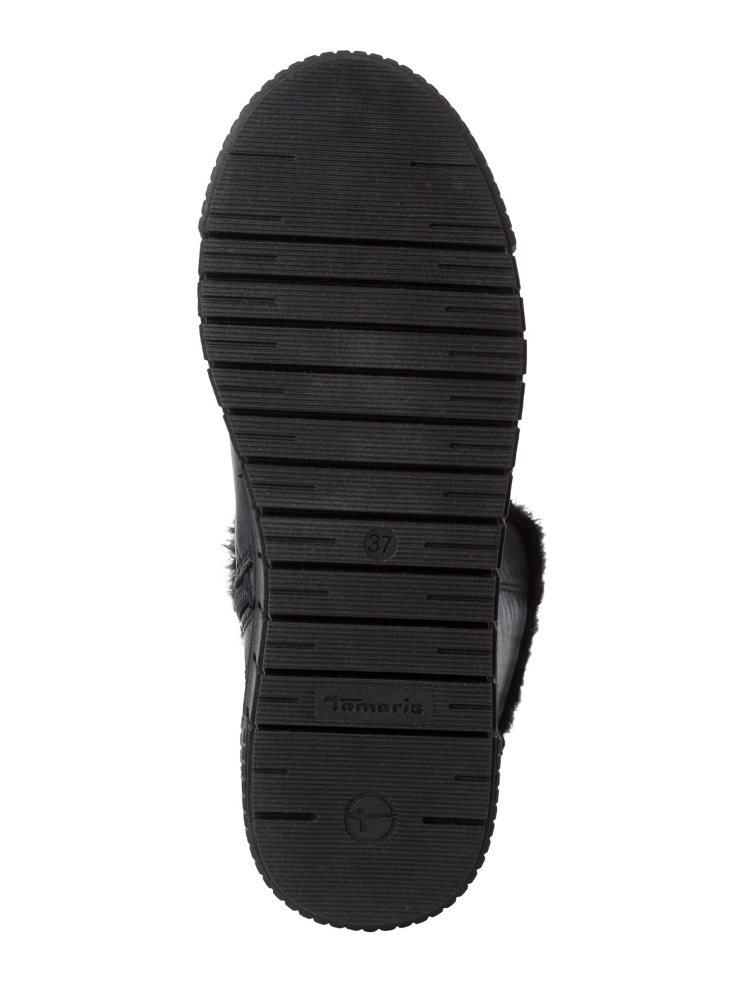 Bottines à lacets Tamaris en noir