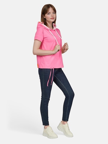 Sweat-shirt 'Utflog' salzhaut en rose