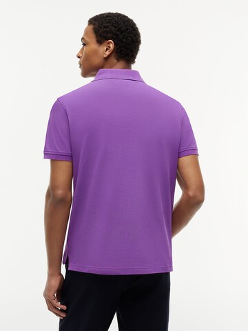TOMMY HILFIGER Poloshirt '1985' in Lila