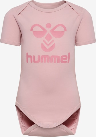 Hummel Rompertje/body in Roze: voorkant