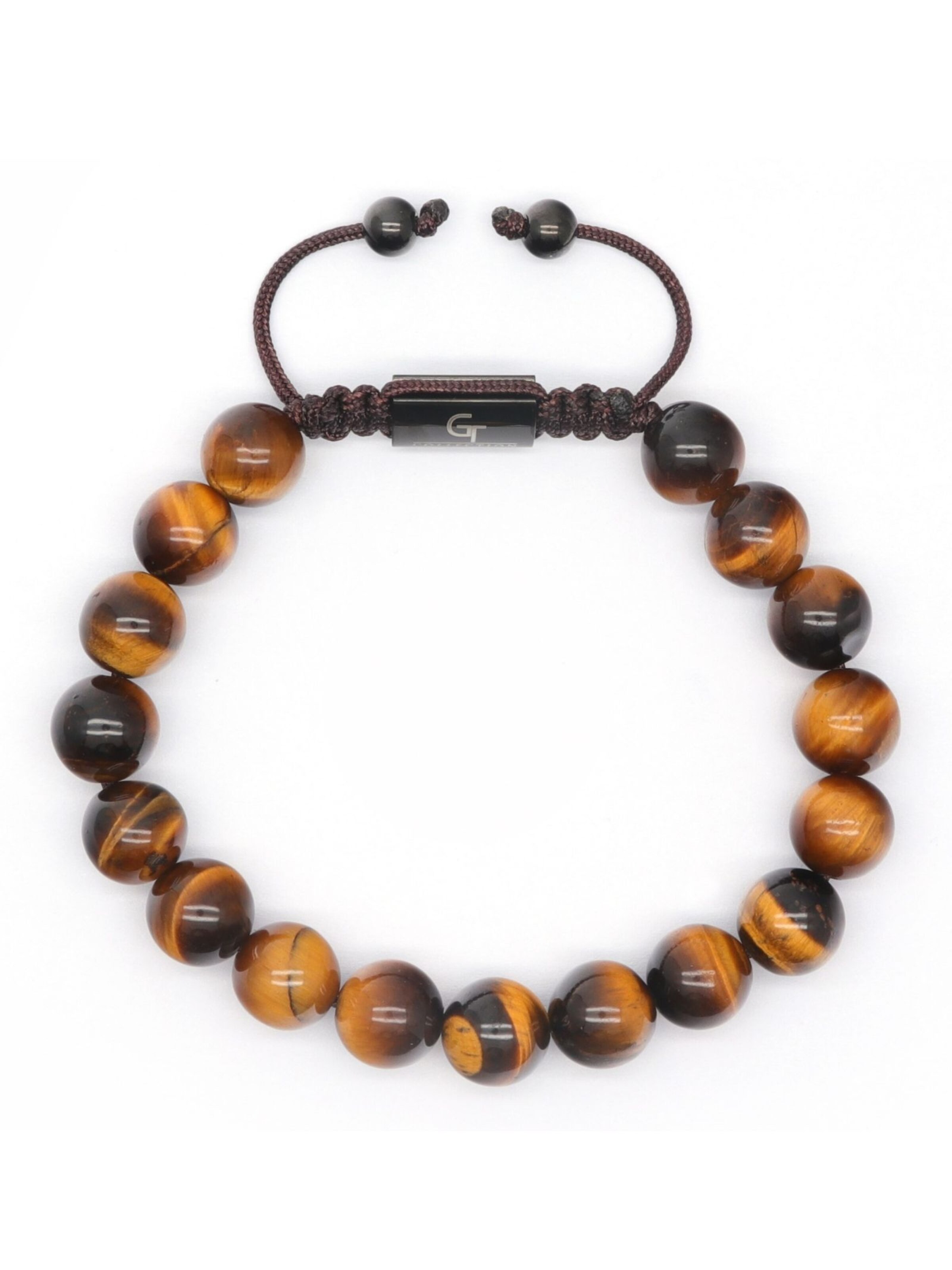 Bracelet 'Single-Bead' GT Collection en marron