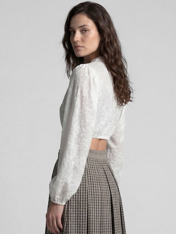 SPIETH & WENSKY Klederdracht blouse 'Kimberly' in Wit