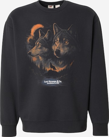 LEVI'S ® Sweatshirt in Schwarz: Vorderseite