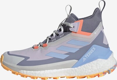 ADIDAS TERREX Boots 'Free Hiker 2.0' in Light blue / Pastel purple / Dark purple / Orange, Item view