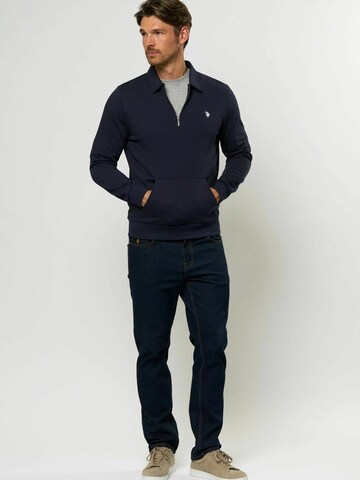 U.S. POLO ASSN. Trui 'Theodor' in Blauw