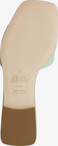 Henry Stevens Pantolette 'Harper' in Grün
