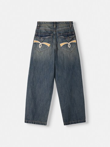 Bershka Loosefit Farmer - kék