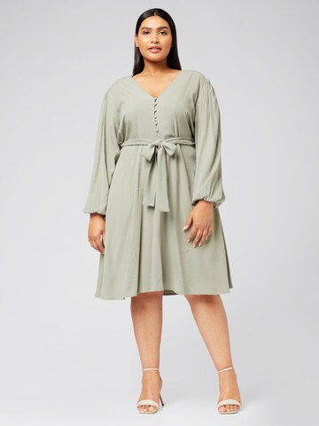 Robe 'Melody' Guido Maria Kretschmer Curvy en vert : devant