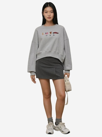 Sweat-shirt Hiccup en gris