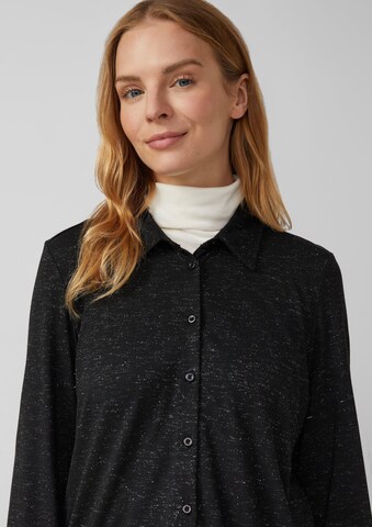 s.Oliver Blouse in Black