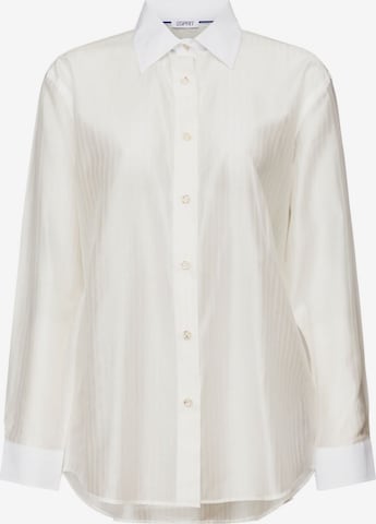 ESPRIT Blouse in Wit: voorkant