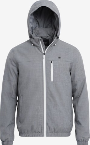 Veste mi-saison 'OM-JANP-0136' Ombre en gris : devant