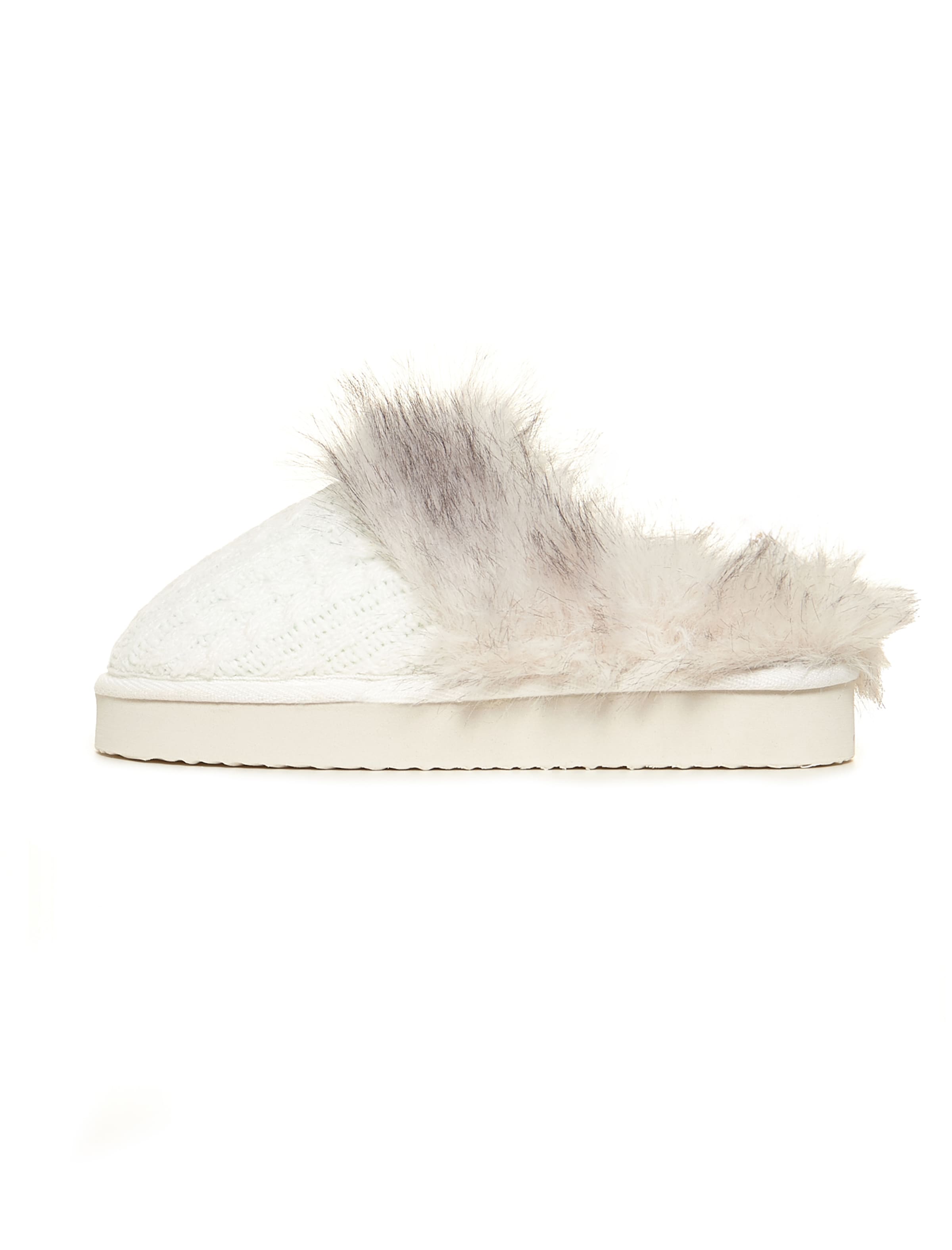 Loungeable Hausschuh in weiß, Produktansicht