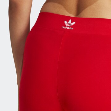 Skinny Leggings 'Adicolor Classics' di ADIDAS ORIGINALS in rosso