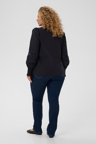 KAFFE CURVE Blouse 'KCbelli' in Black