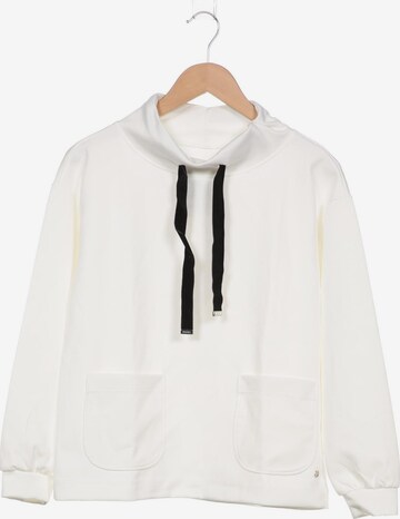 monari Sweatshirt & Zip-Up Hoodie in S in White: front