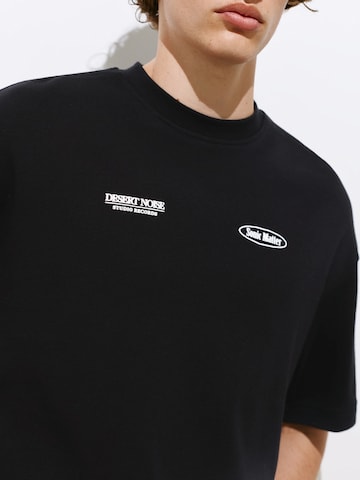 Maglietta 'MAYO' di Pull&Bear in nero