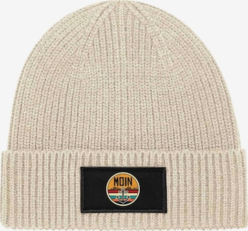 Youth Designz Mütze 'Moin Anker' in Beige: Vorderseite
