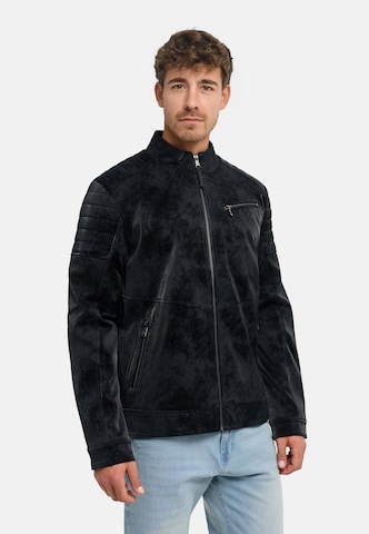 INDICODE JEANS Between-season jacket 'Maxhole' in Black