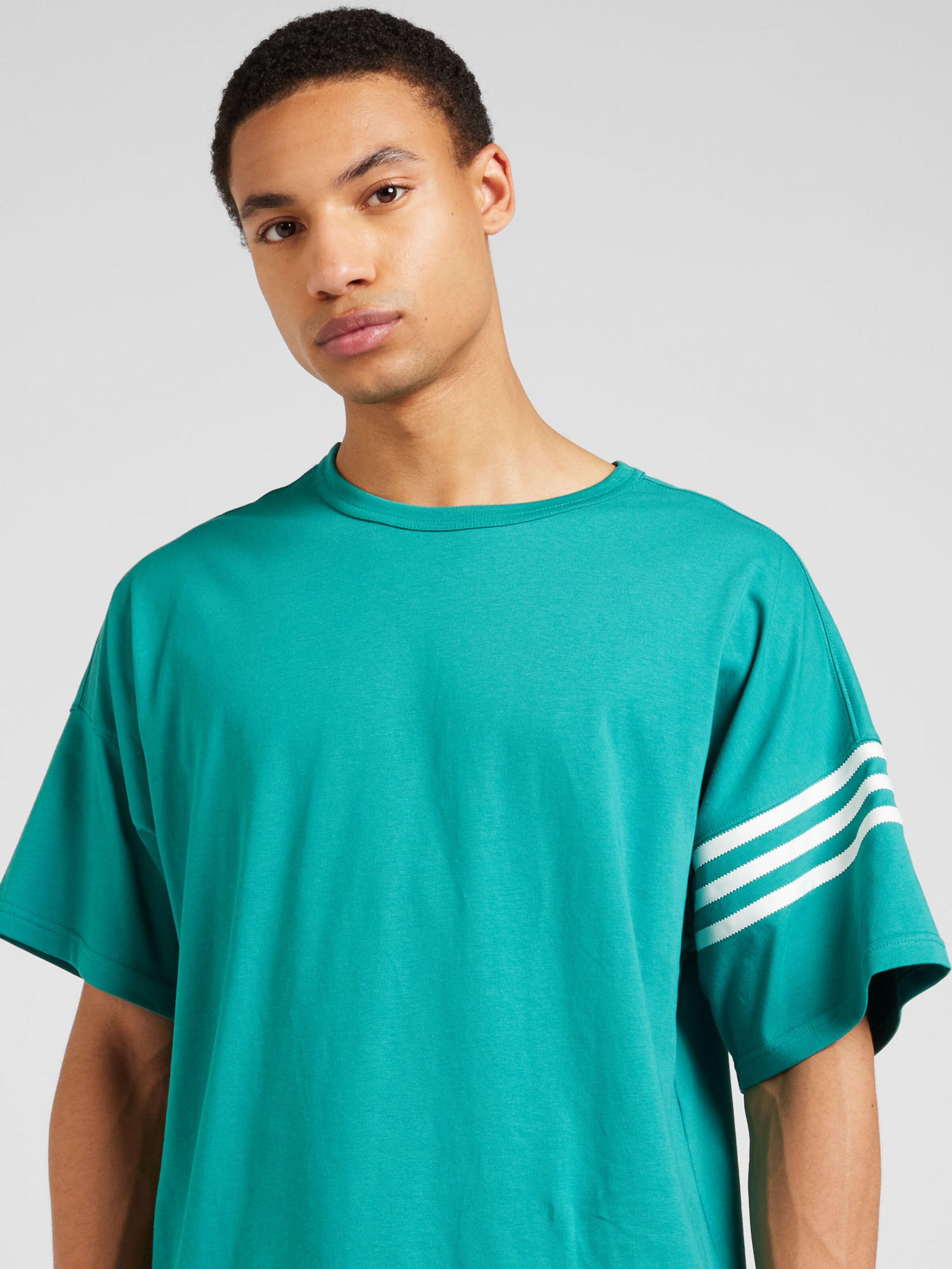 Adidas Originals Neuclassics Short Sleeve T Shirt Green XL Man