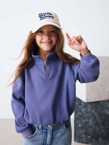 Next - Sweatshirt em azul: frente