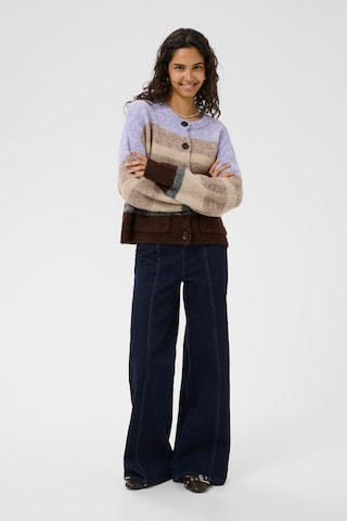 SAINT TROPEZ Strickjacke in Mischfarben