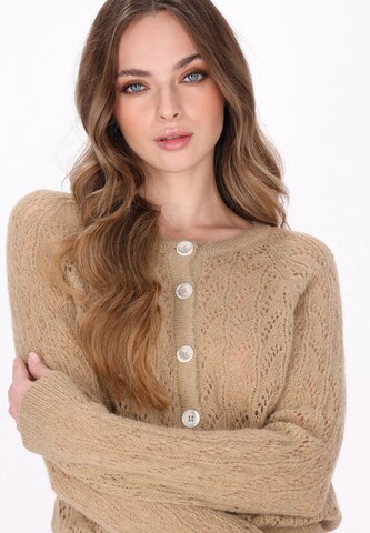 DreiMaster Vintage Knit cardigan in Beige