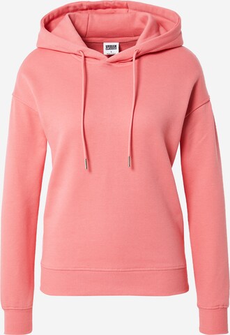 Sweat-shirt Urban Classics en orange : devant