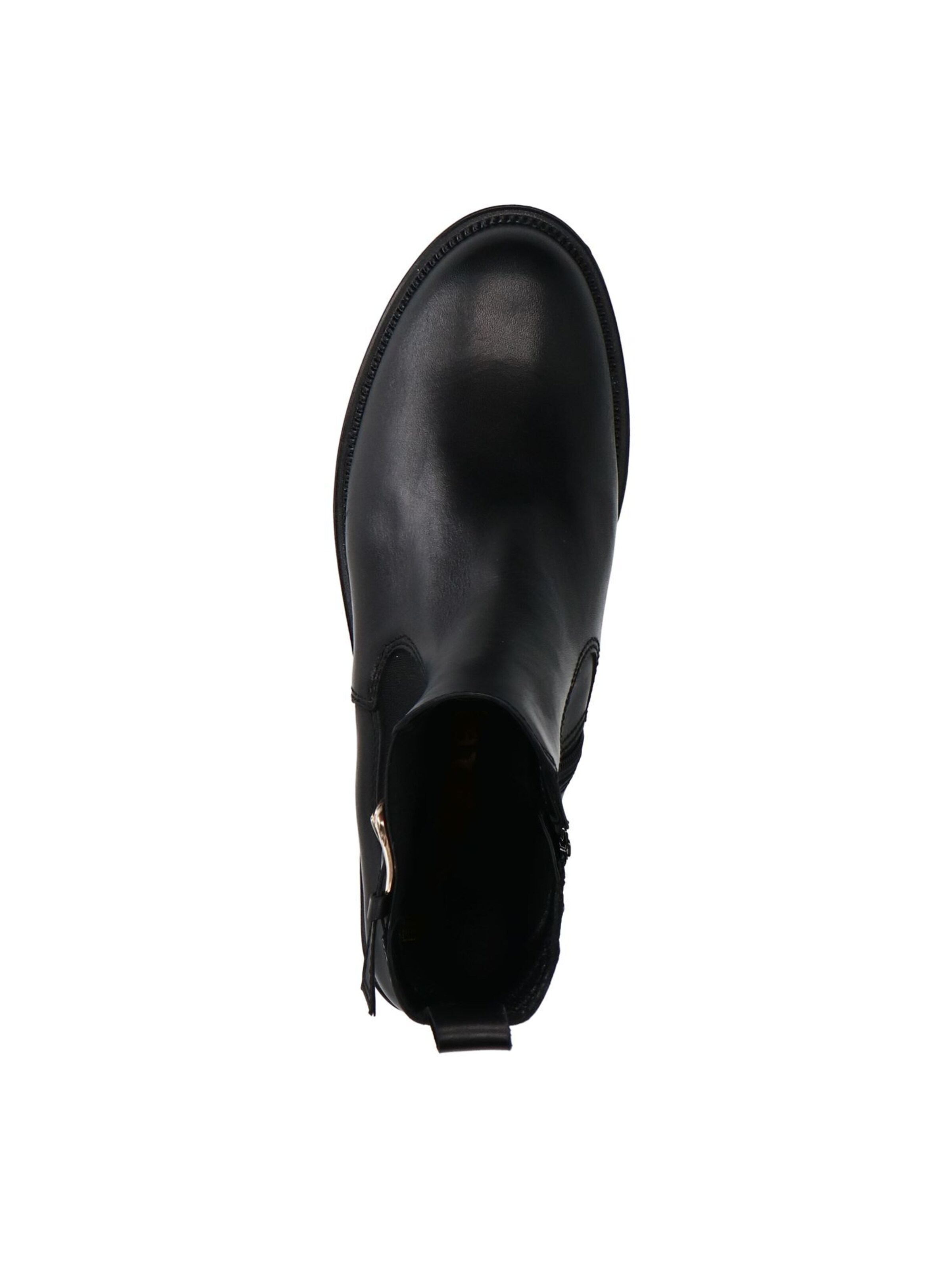 MANFIELD Stiefelette in Schwarz