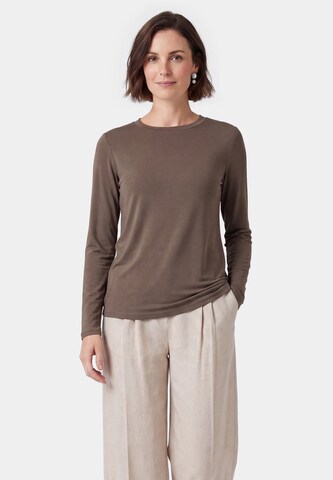 T-shirt Usha en beige : devant
