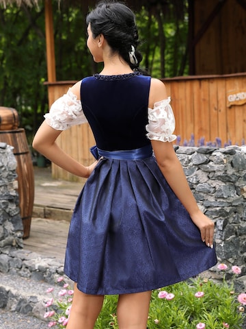 Yesfashion Dirndl in Blue