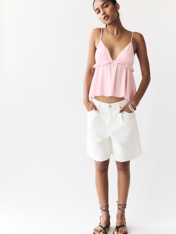 Top de la Pull&Bear pe roz