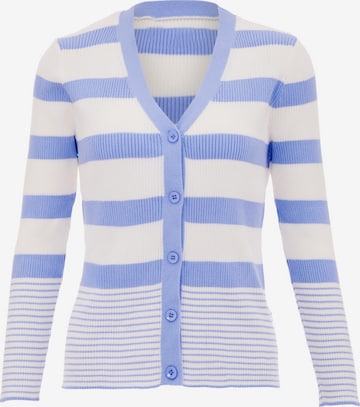 SANIKA Strickjacke in Lila: Vorderseite