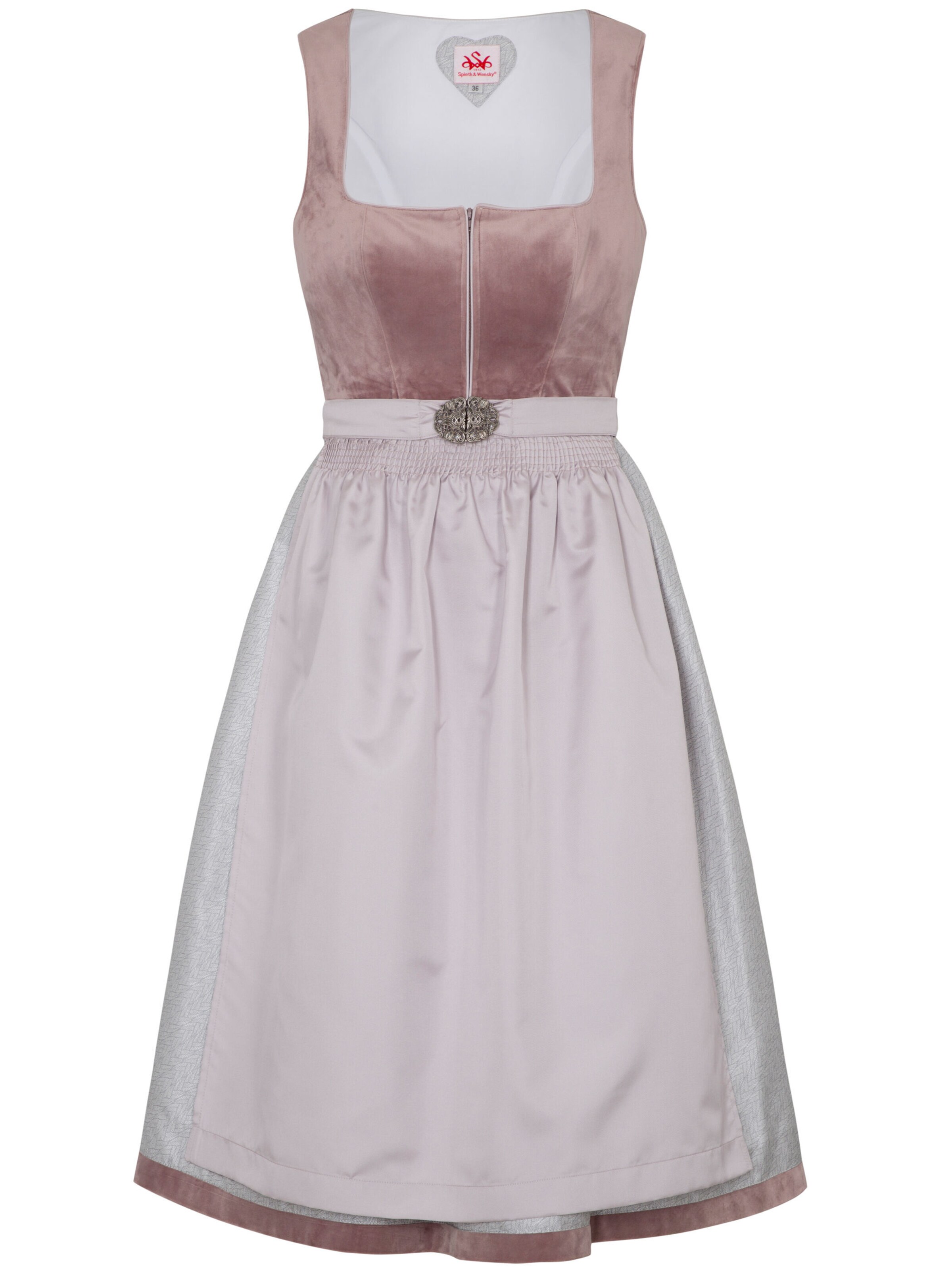Dirndl SPIETH & WENSKY en rose : devant