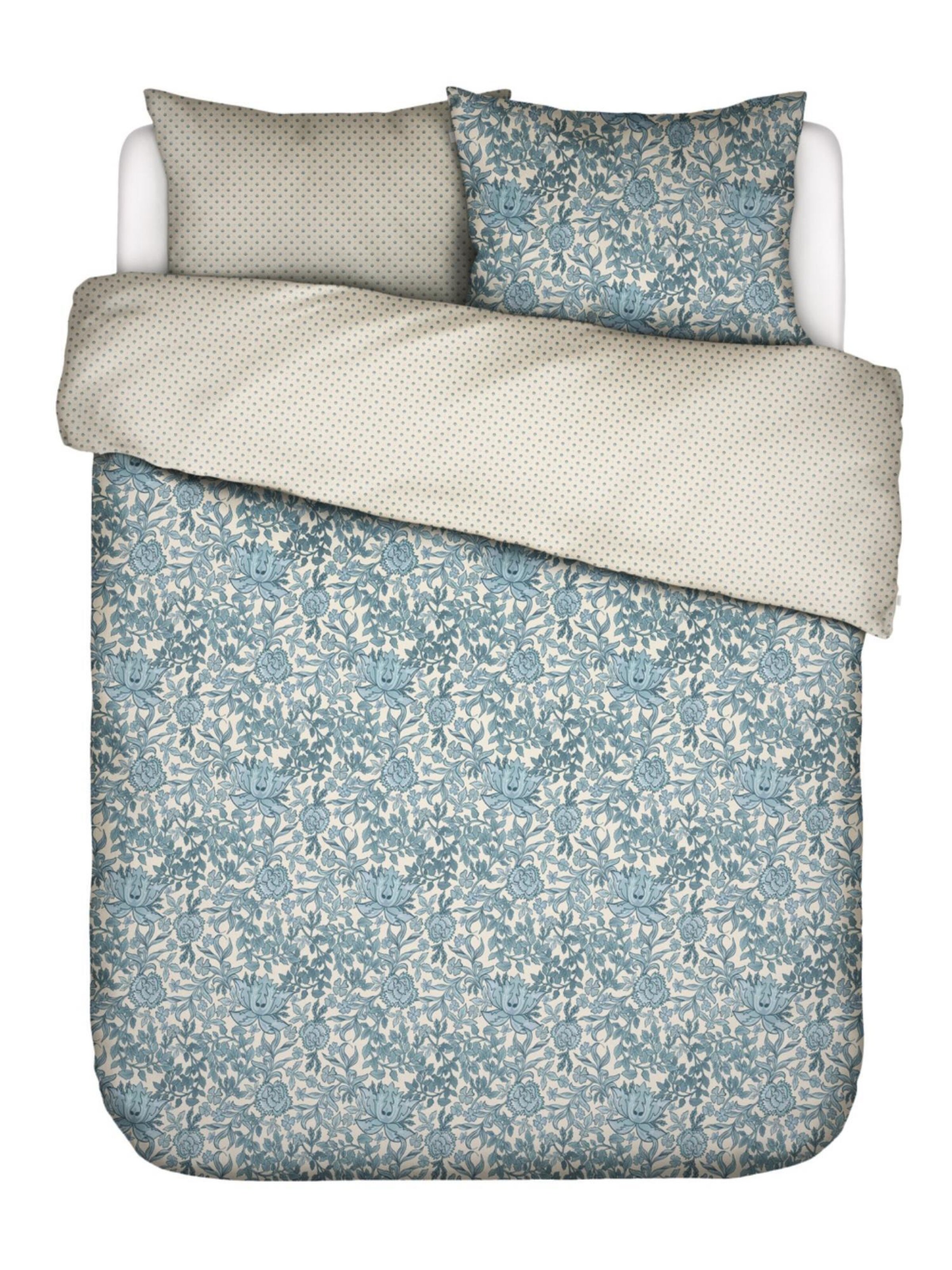 ESSENZA Bettwäsche 'Ophelia' in Blau