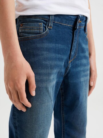 WE Fashion Slim fit Jeans in Blue