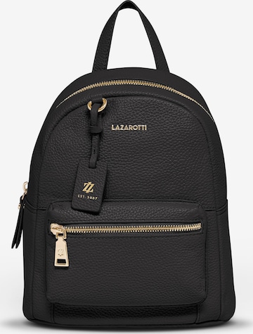 Lazarotti Backpack 'Bologna' in Black: front