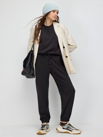 Effilé Pantalon No Matter What en noir