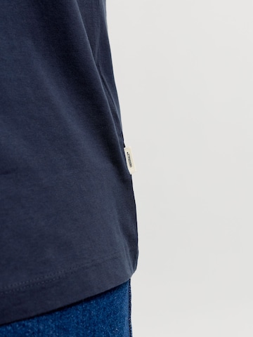T-Shirt 'JORFREDERIKSBERG' JACK & JONES en bleu