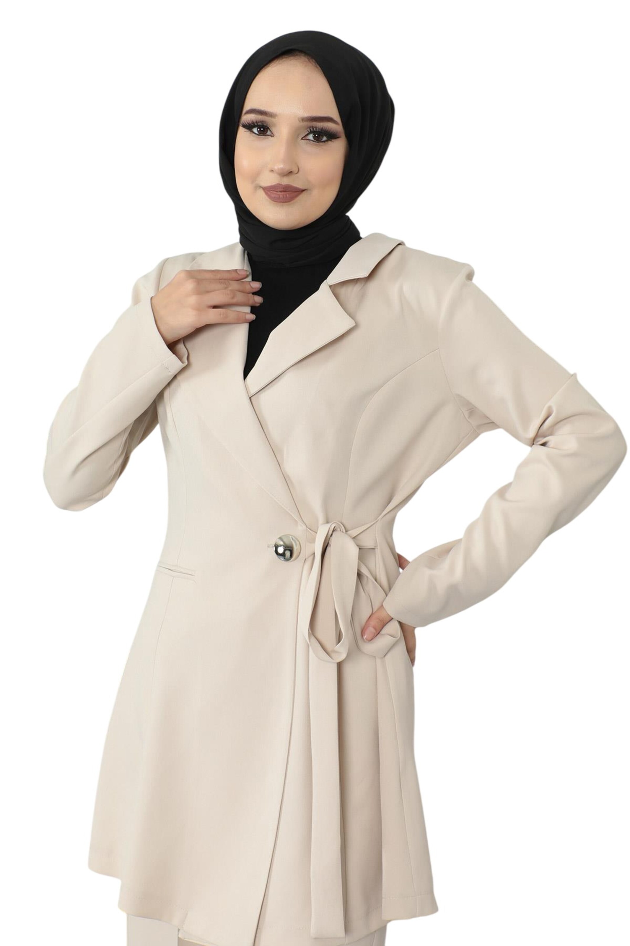 MODAMIHRAM Broekpak in Beige