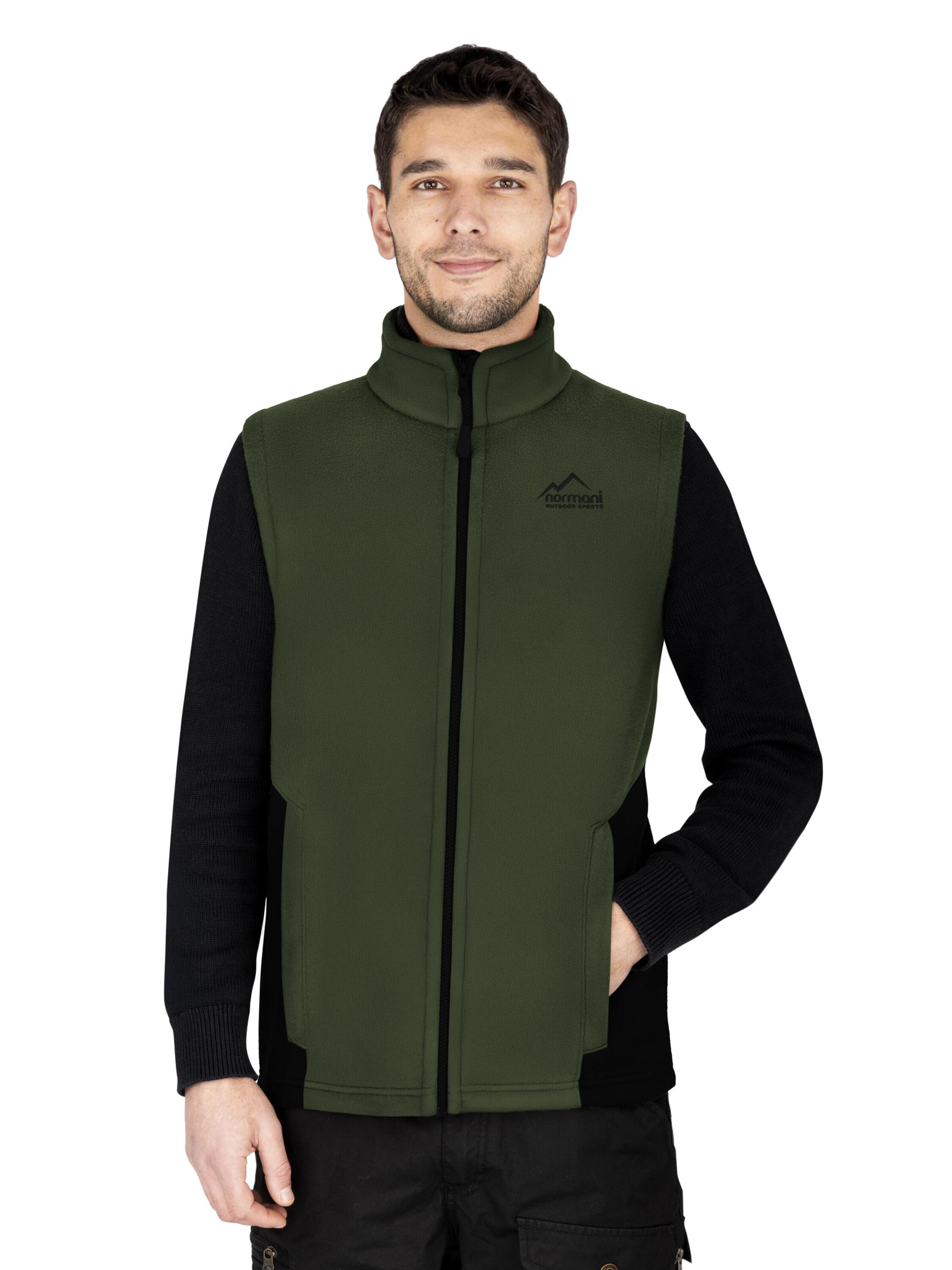 normani Vest 'Barrie' in Green: front