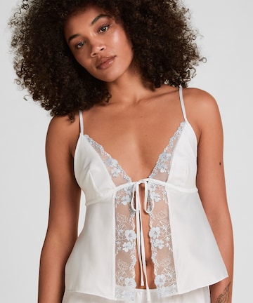 Chemise de nuit 'Cami Peonie' Hunkemöller en blanc